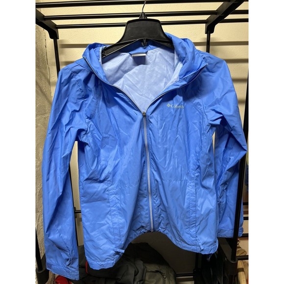 Columbia Women's Switchback III Jacket Blue sz LG - Picture 1 of 4